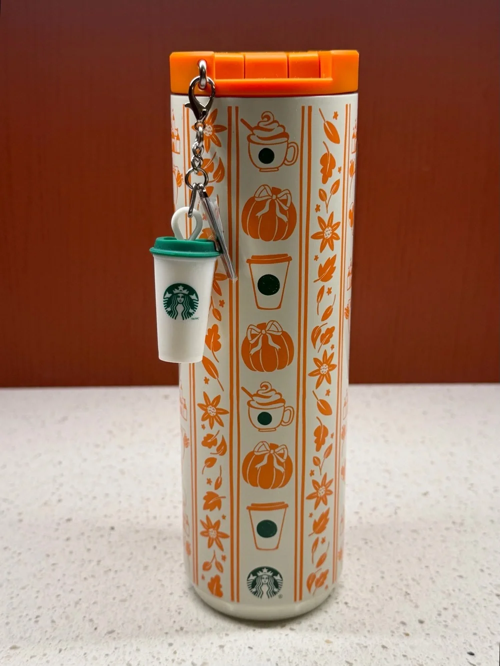 NEW 2026 DISNEY WORLD STARBUCKS PUMPKIN SPICE FALL COLLECTION 16oz TUMBLER